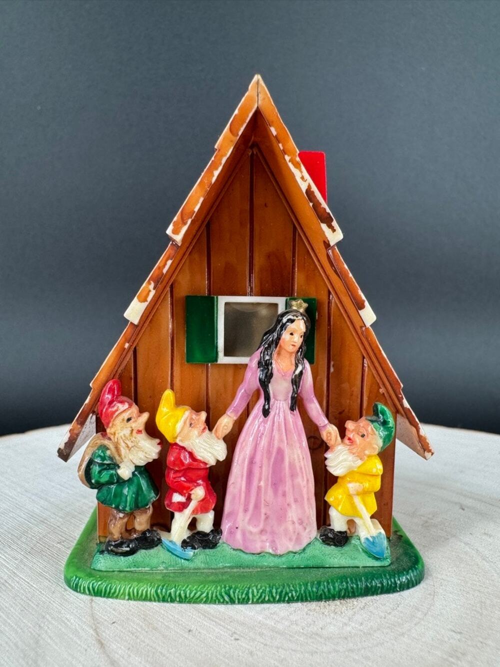 Vintage Nestler Snow White 7 Dwarfs Click Viewer Mini Projector Germany Toy